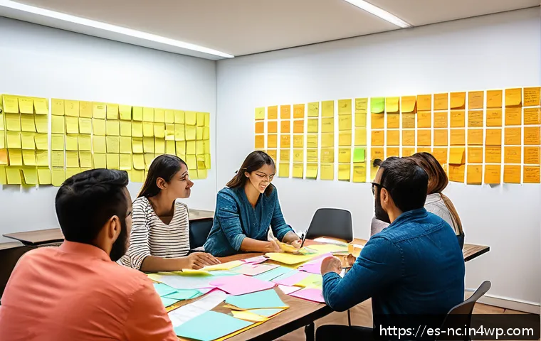 직업 정렬에 도움이 되는 내적 동기 워크숍 - A vibrant, modern workshop setting in a bright, spacious room with diverse Spanish-speaking adults e...